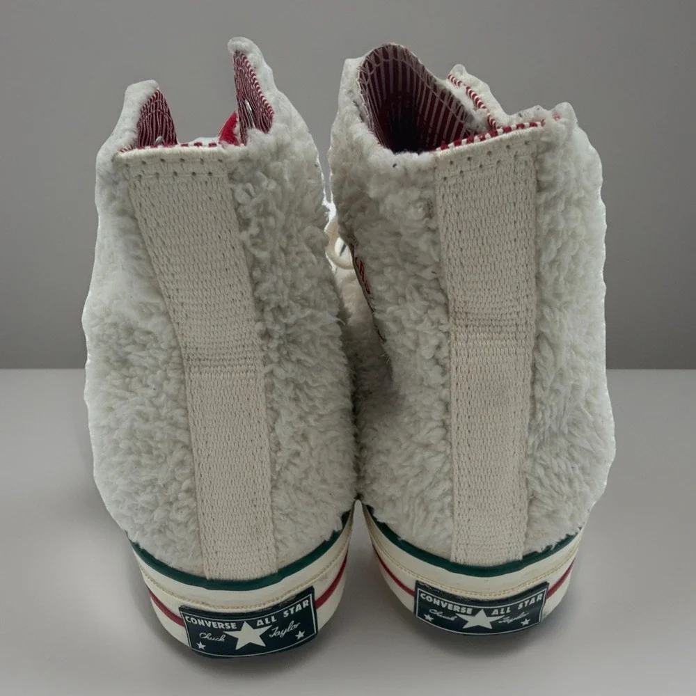 Converse Chuck 70 Hi Egret/Gym Red/Midnight‎ Clover 170048C US Mens 8 Woman 10